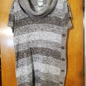 Cowlneck sweater dress - 3x